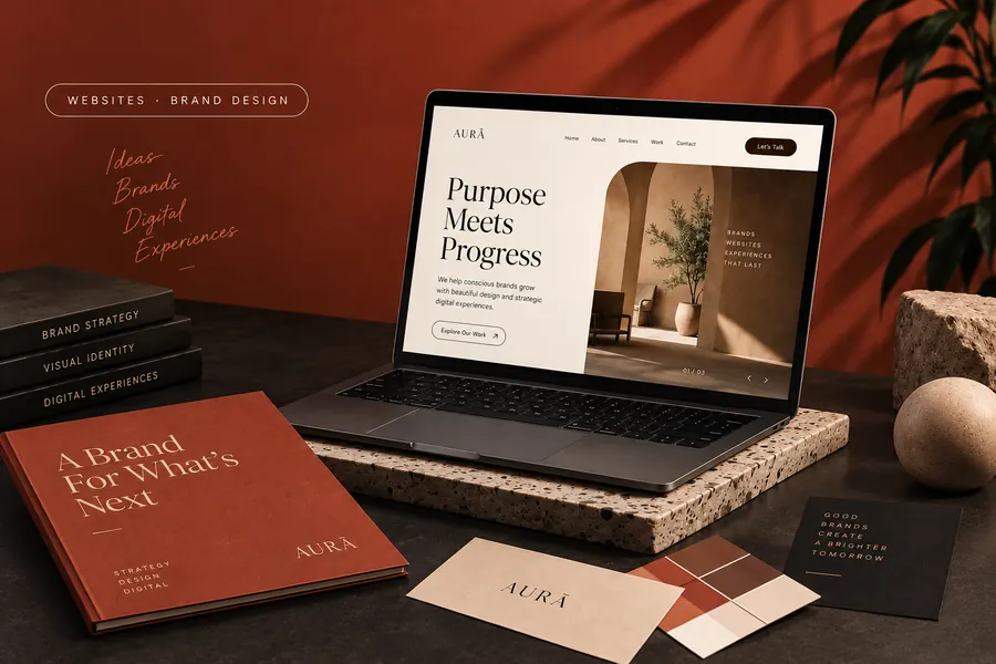 AURA: website & brand